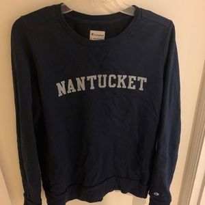 Champion navy blue Nantucket crewneck